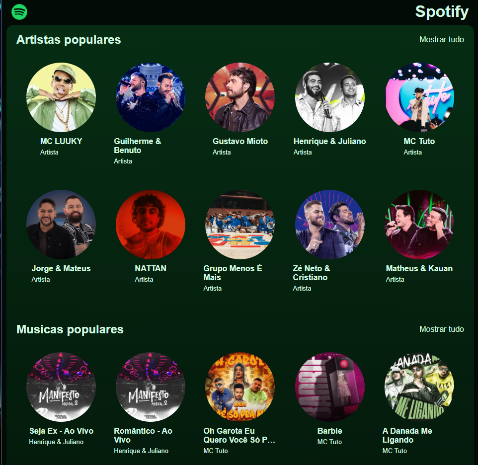 Projeto-Spotify
